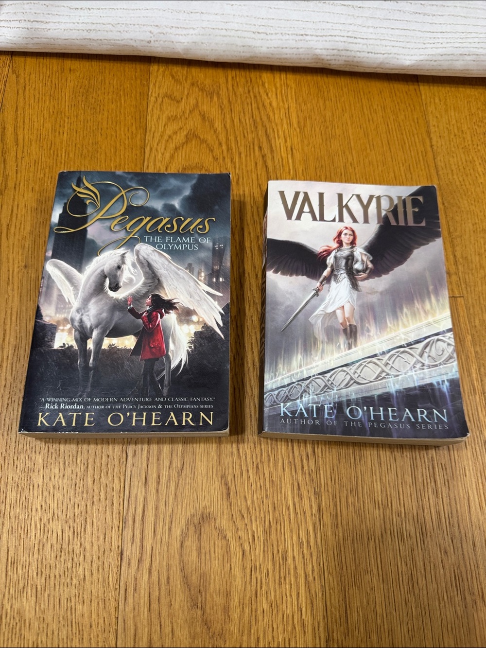 Pegasus & Valkyrie Paperback Book Set by Kate O'Hearn